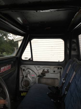 mud truck interior